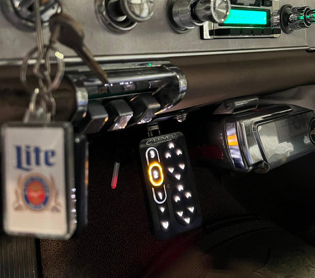 Hidden Under Dash Air Ride Controller Mount; Accuair E-Level+ & Air Lift Performance 3P/3H/ALP4