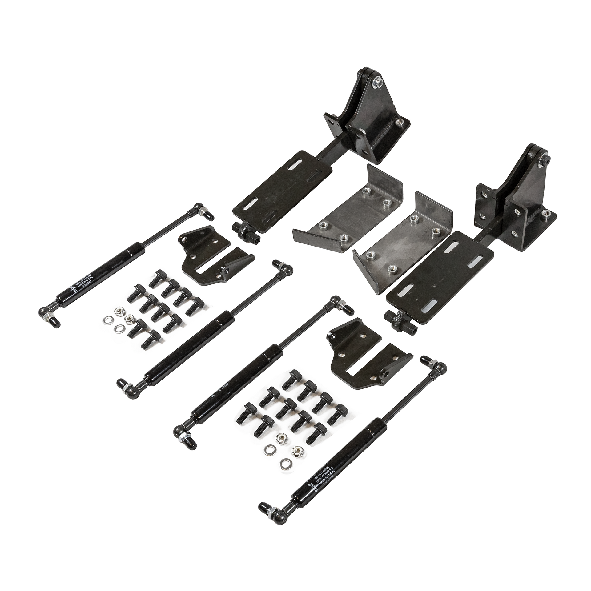 Switch Suspension GM C-10 1960-1966 Cowl Mounted Hood Hinges W/Gas Assist Struts