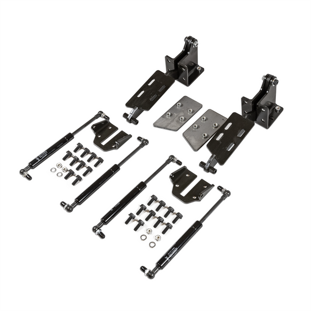 Switch Suspension GM C-10 1967-1972 Cowl Mounted Hood Hinges W/Gas Assist Struts