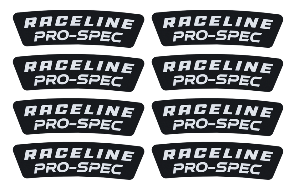 A14 Alpha Wheel Black Decal Pack