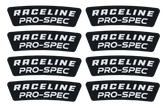A14 Alpha Wheel Black Decal Pack