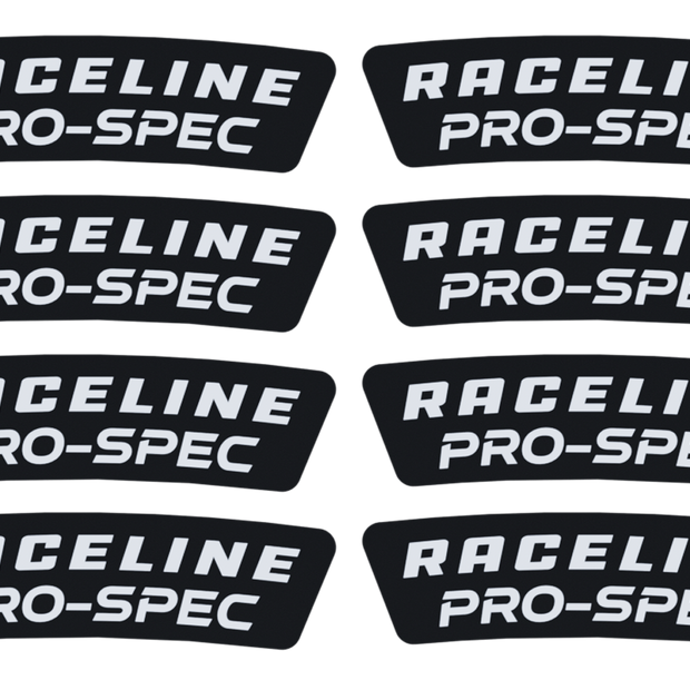 A14 Alpha Wheel Black Decal Pack