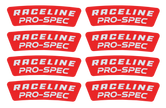 A14 Alpha Wheel Red Decal Pack