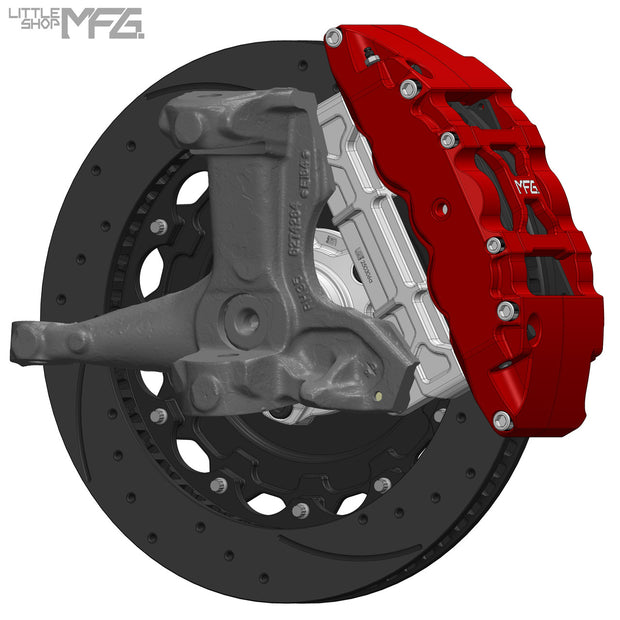 GM 63-87 C10 Front 16" C6 Big Brake Kit (for OEM type spindles)