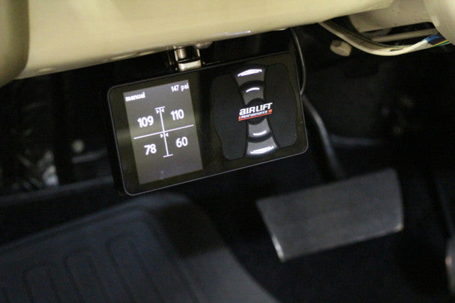 Hidden Under Dash Air Ride Controller Mount; Accuair E-Level+ & Air Lift Performance 3P/3H/ALP4
