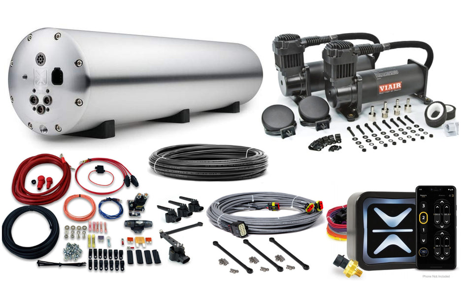 Accuair e-Level+, Endo VT-45 and Viair 444 Air Management Kit
