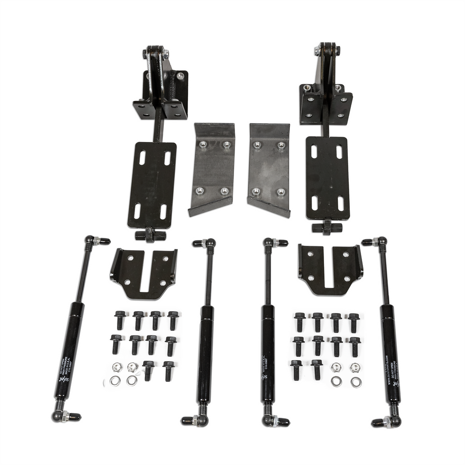 Switch Suspension GM C-10 1960-1966 Cowl Mounted Hood Hinges W/Gas Assist Struts