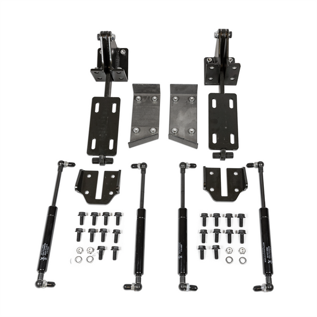 Switch Suspension GM C-10 1960-1966 Cowl Mounted Hood Hinges W/Gas Assist Struts