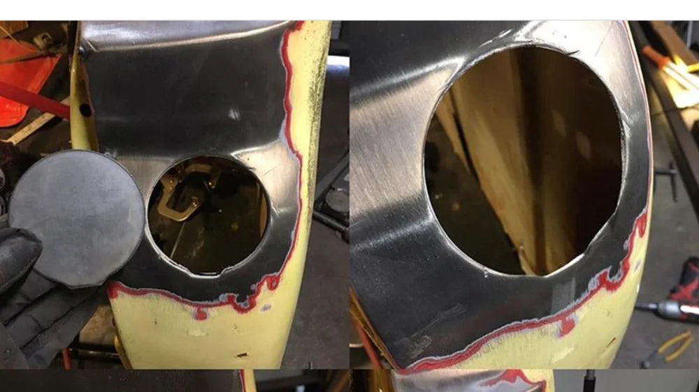 Selfmade Fab 60-72 c10 gas hole filler plate