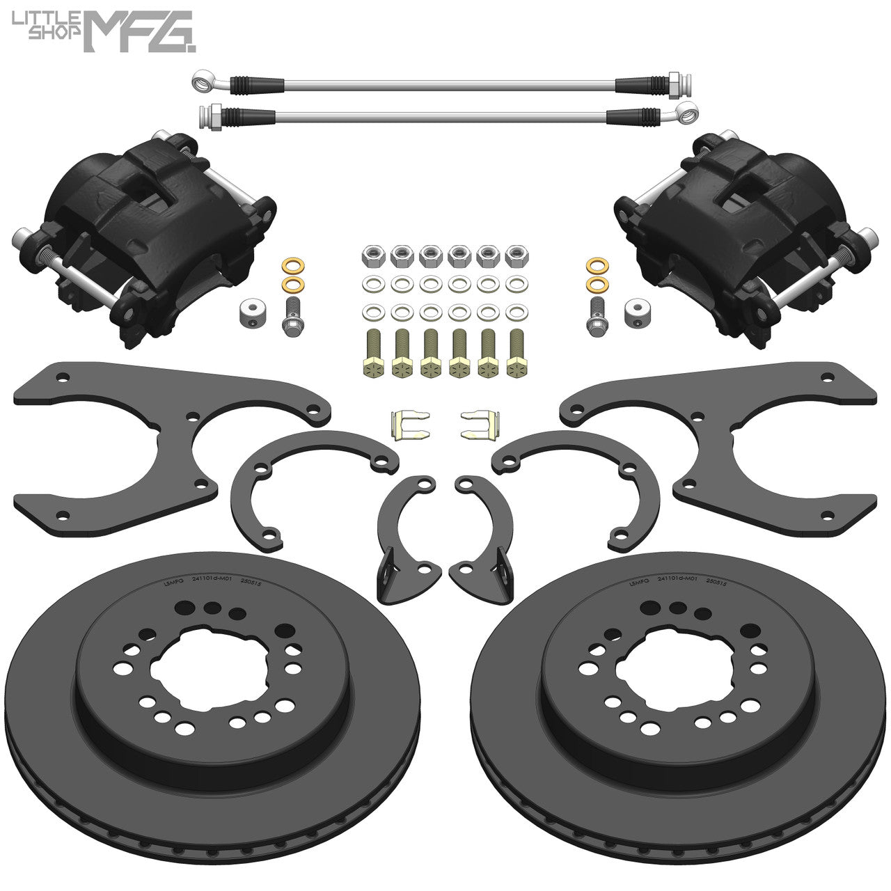 Little Shop MFG  GM 71-87 C10 Rear Disc Brakes (5-lug)