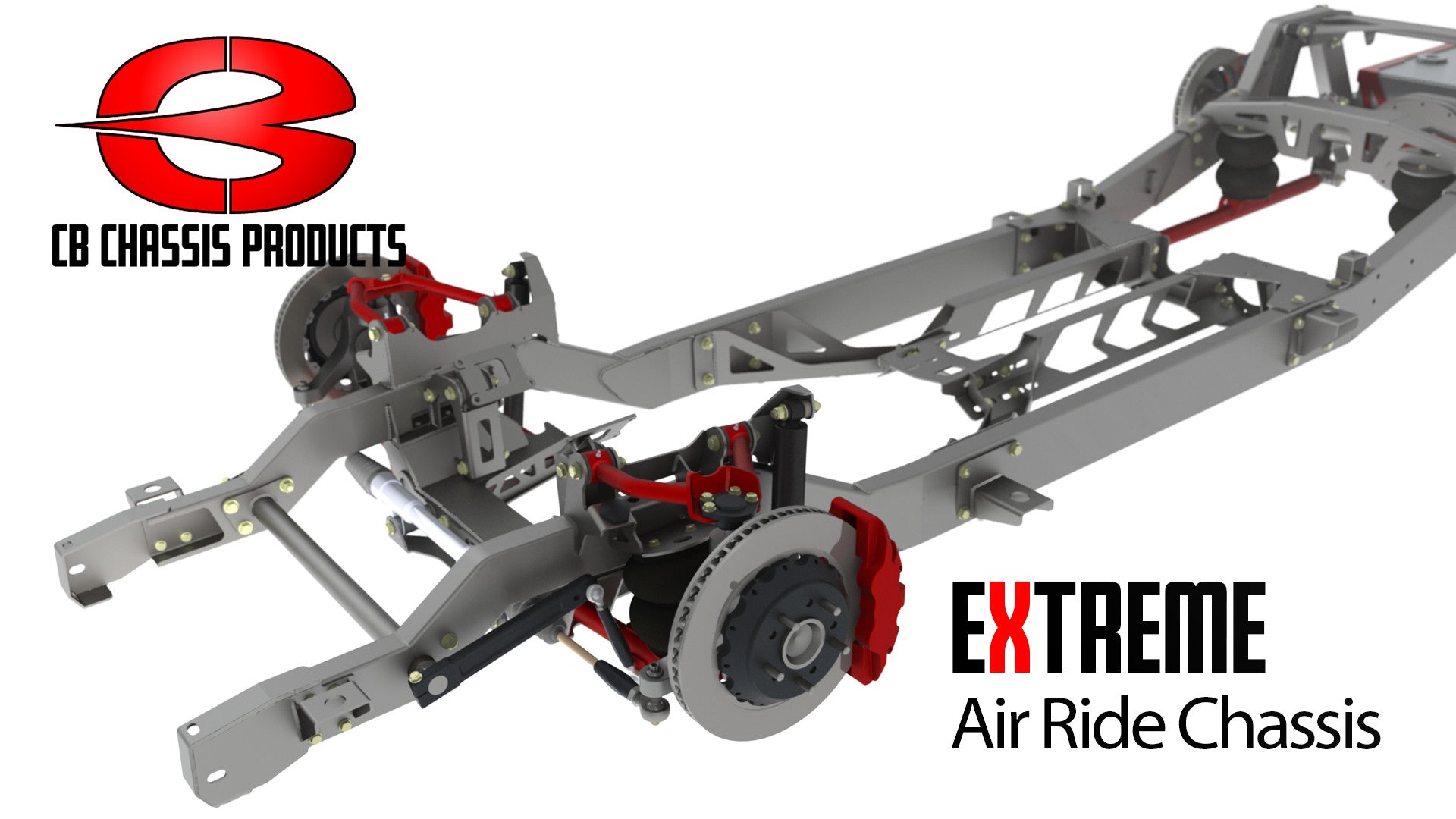 Chevrolet  GMC C-10 1960-1987 Extreme Air Ride Choppin Block Full Chassis
