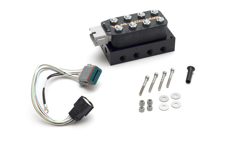 Accuair VU4 4-Corner Solenoid Valve Unit; 1/4