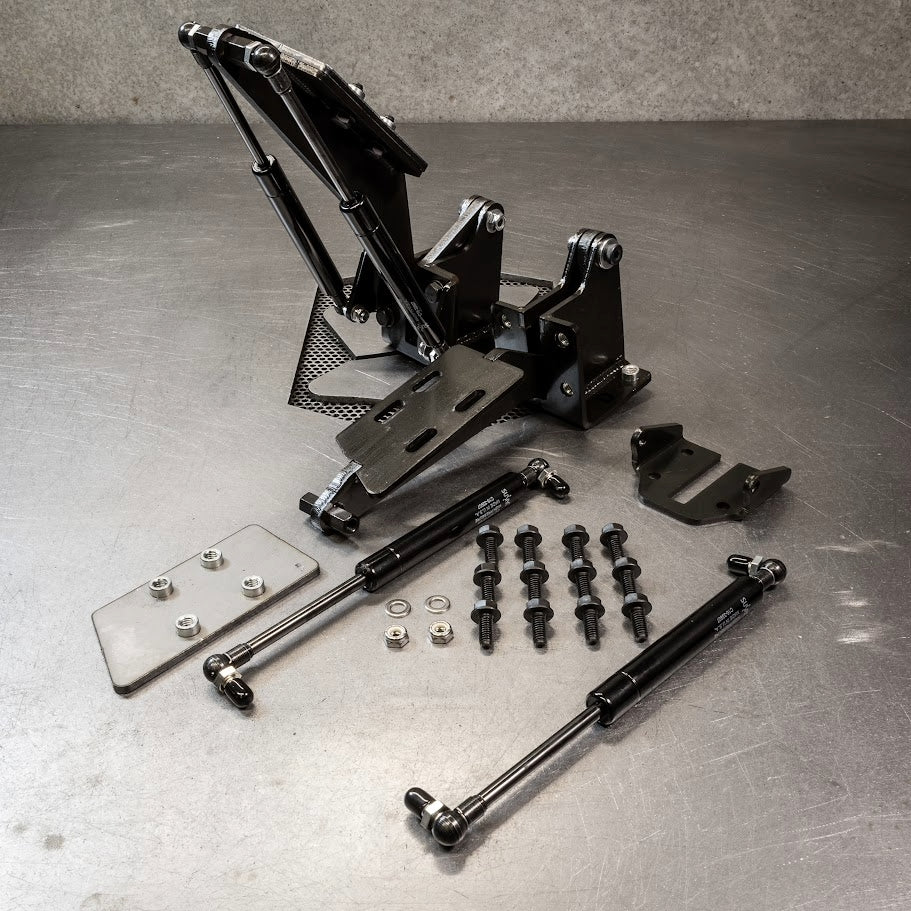 Switch Suspension GM C-10 1967-1972 Cowl Mounted Hood Hinges W/Gas Assist Struts