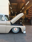 Switch Suspension GM C-10 1960-1966 Cowl Mounted Hood Hinges W/Gas Assist Struts