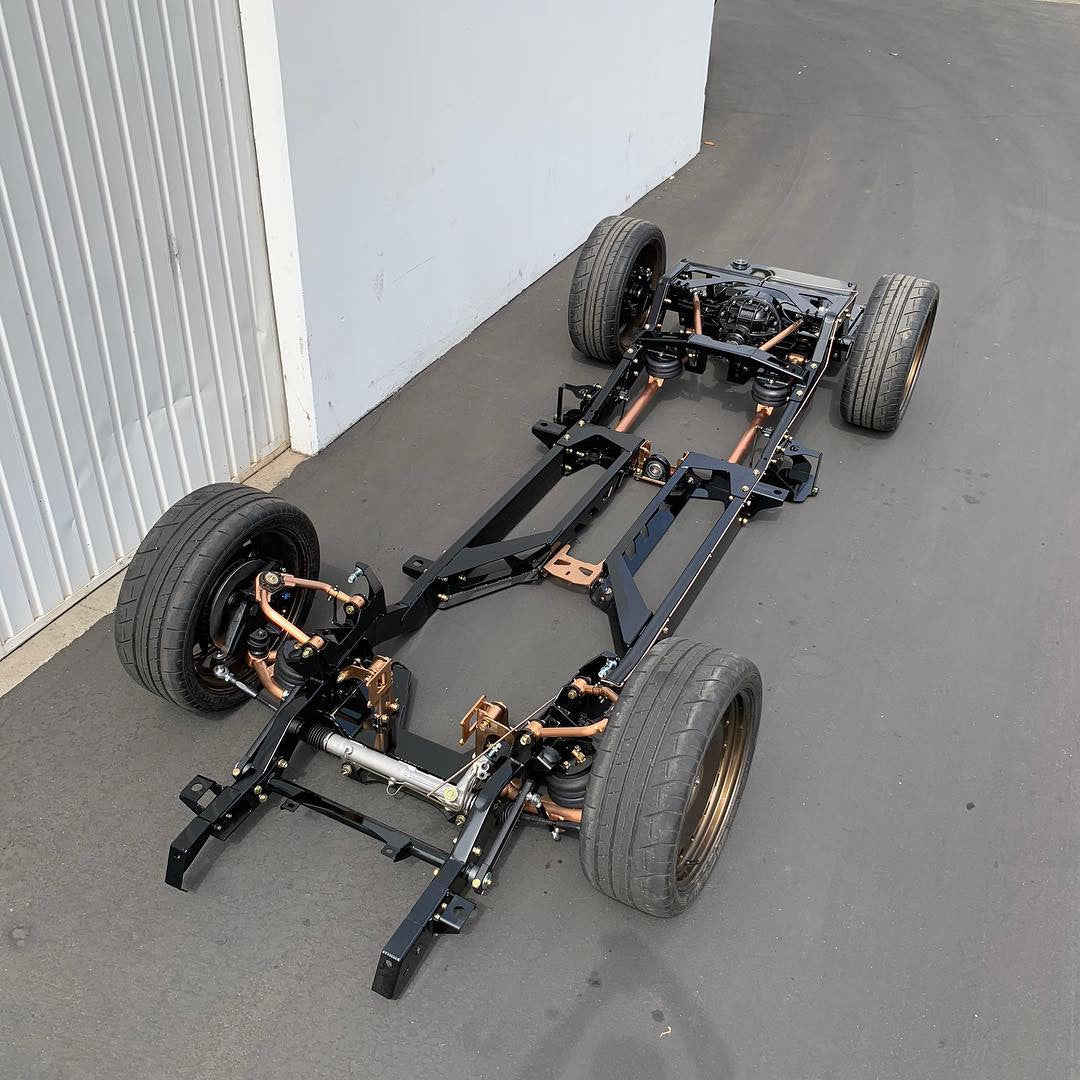 Chevrolet  GMC C-10 1960-1987 Extreme Air Ride Choppin Block Full Chassis