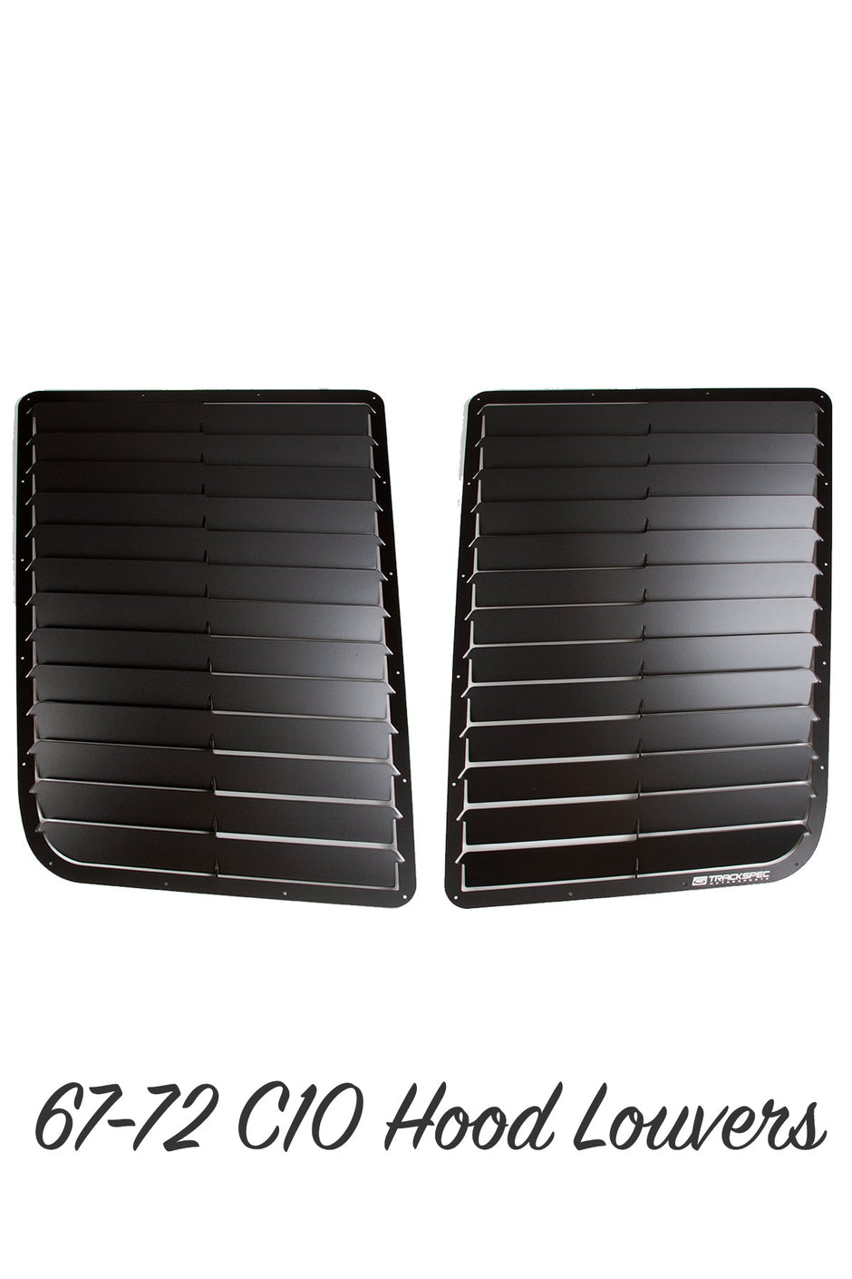Level 7 / Trackspec 1967-72 C10 Hood Louvers