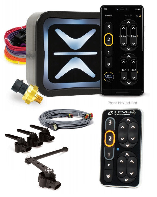 Accuair e-Level+, Endo VT-45 and Viair 444 Air Management Kit