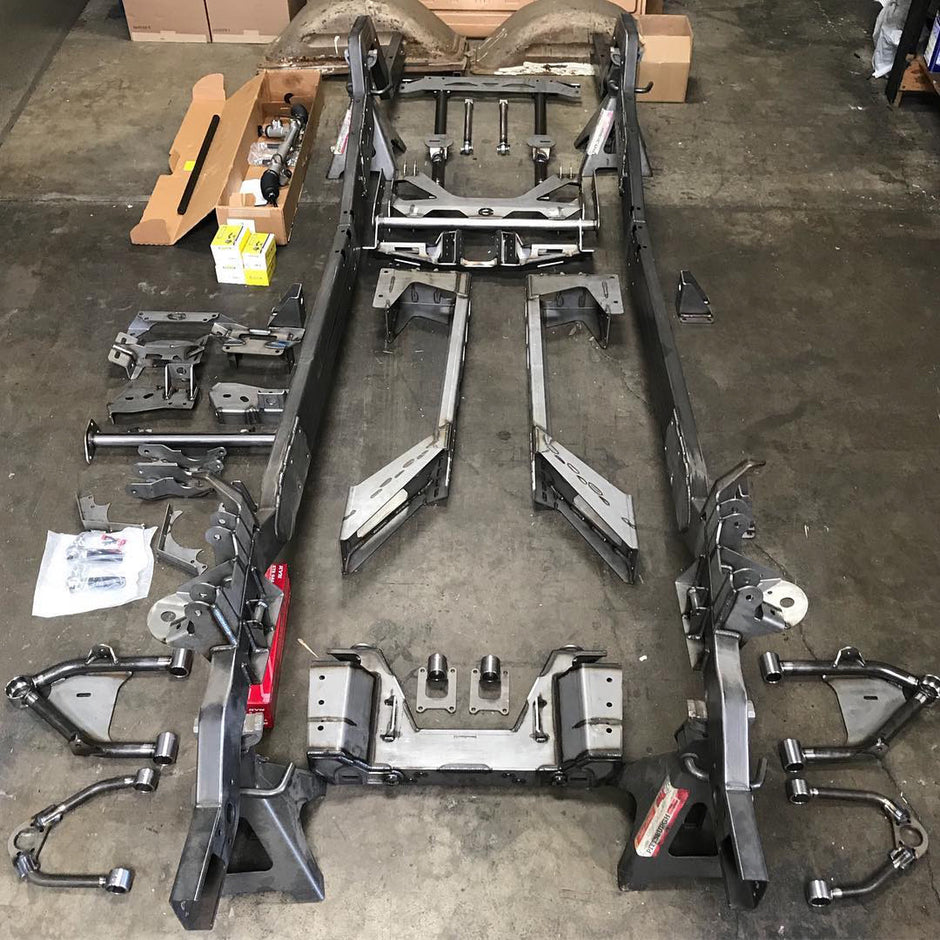 Chevrolet  GMC C-10 1960-1987 Extreme Air Ride Choppin Block Full Chassis