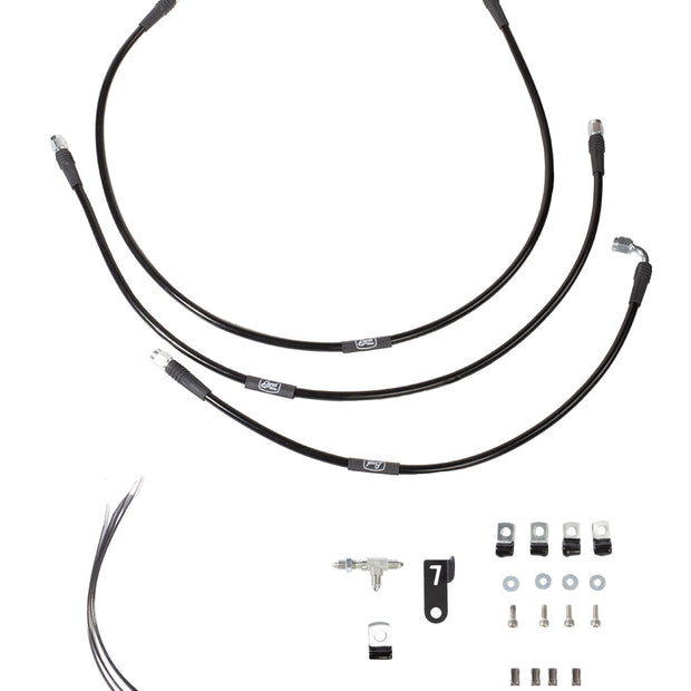 Enthusiast Series Rear End Plumbing Kit, 9in with Rear Mount Calipers