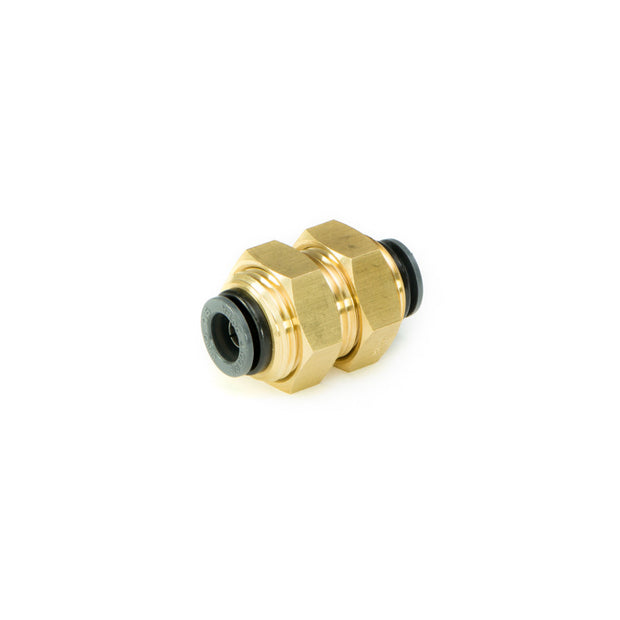 ACCUAIR 3/8" DOT/PTC - 3/8" DOT/PTC (BULKHEAD FITTING)