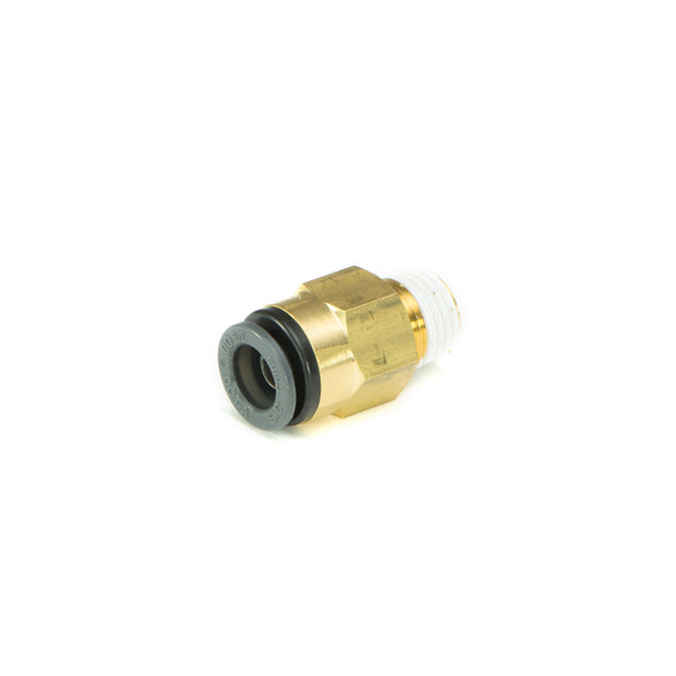 ACCUAIR 3/8" DOT/PTC - 1/4" NPT STRAIGHT FITTING