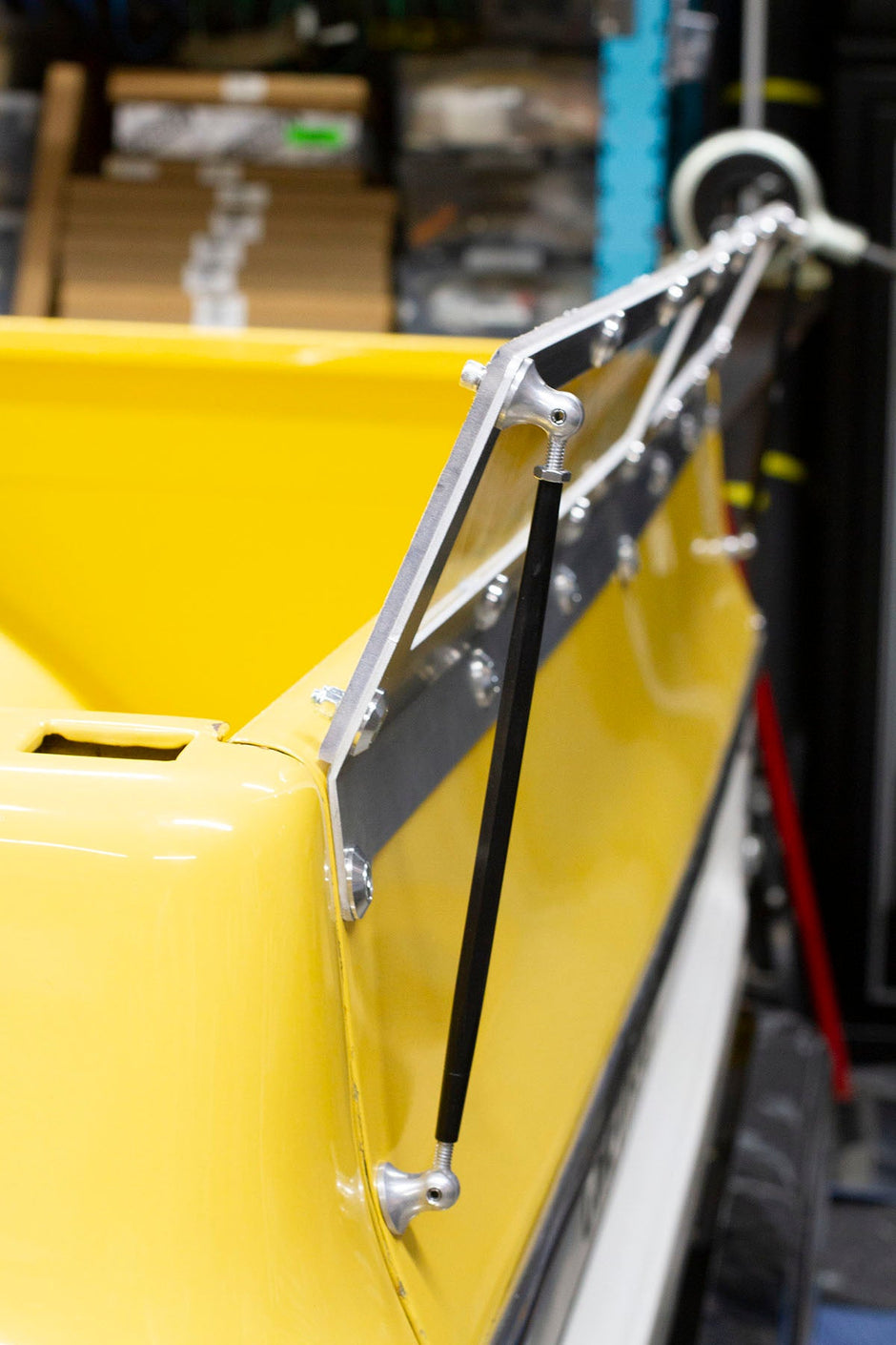 C10 Aluminum / Polycarbonate Tailgate Mounted Wing, 1973-87