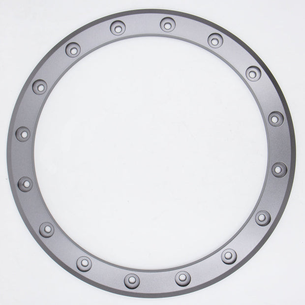 15" UTV A12 Gunmetal Beadlock Rings