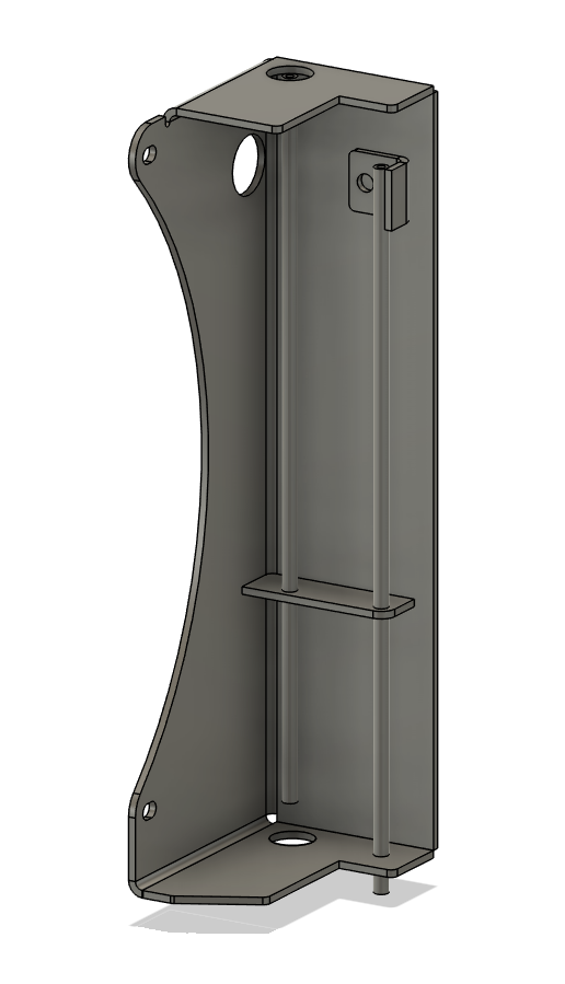 Radiator Overflow - Drivers Side Fan Mount