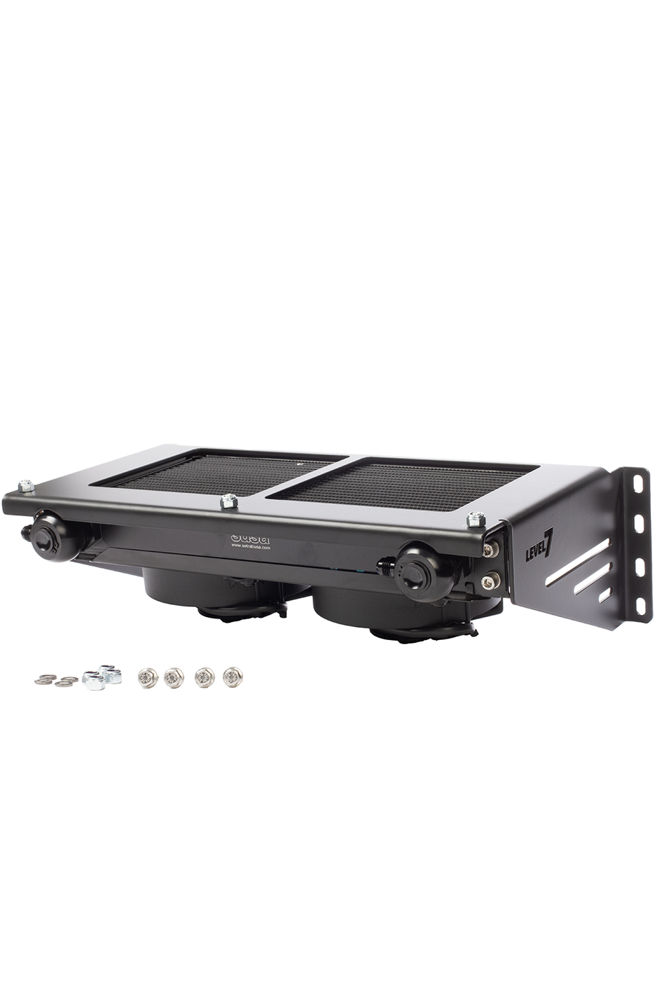 Chassis Mounted Transmission Cooler with Fans