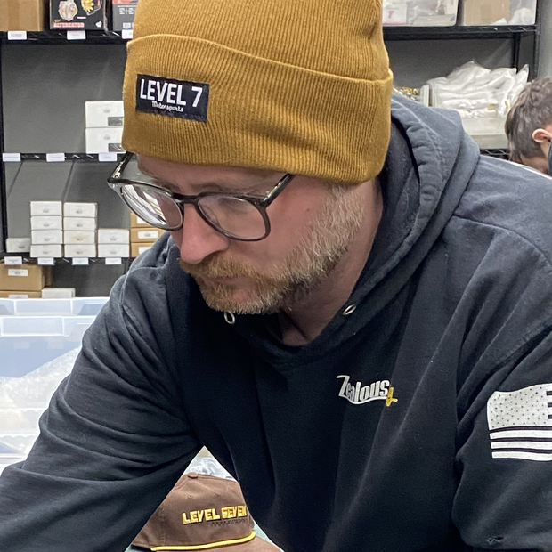 Brown Logo Beanie