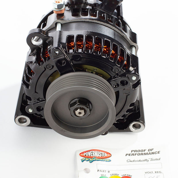 Powermaster Alternator for Holley Mid Mount Accessory Drive