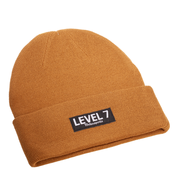 Brown Logo Beanie