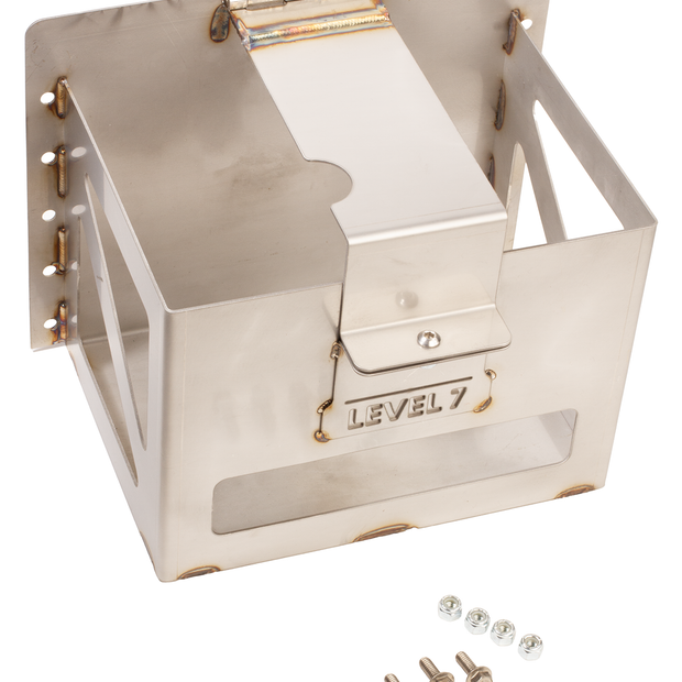 T304 Stainless Surface Mount Battery Box for Group-35 Battery