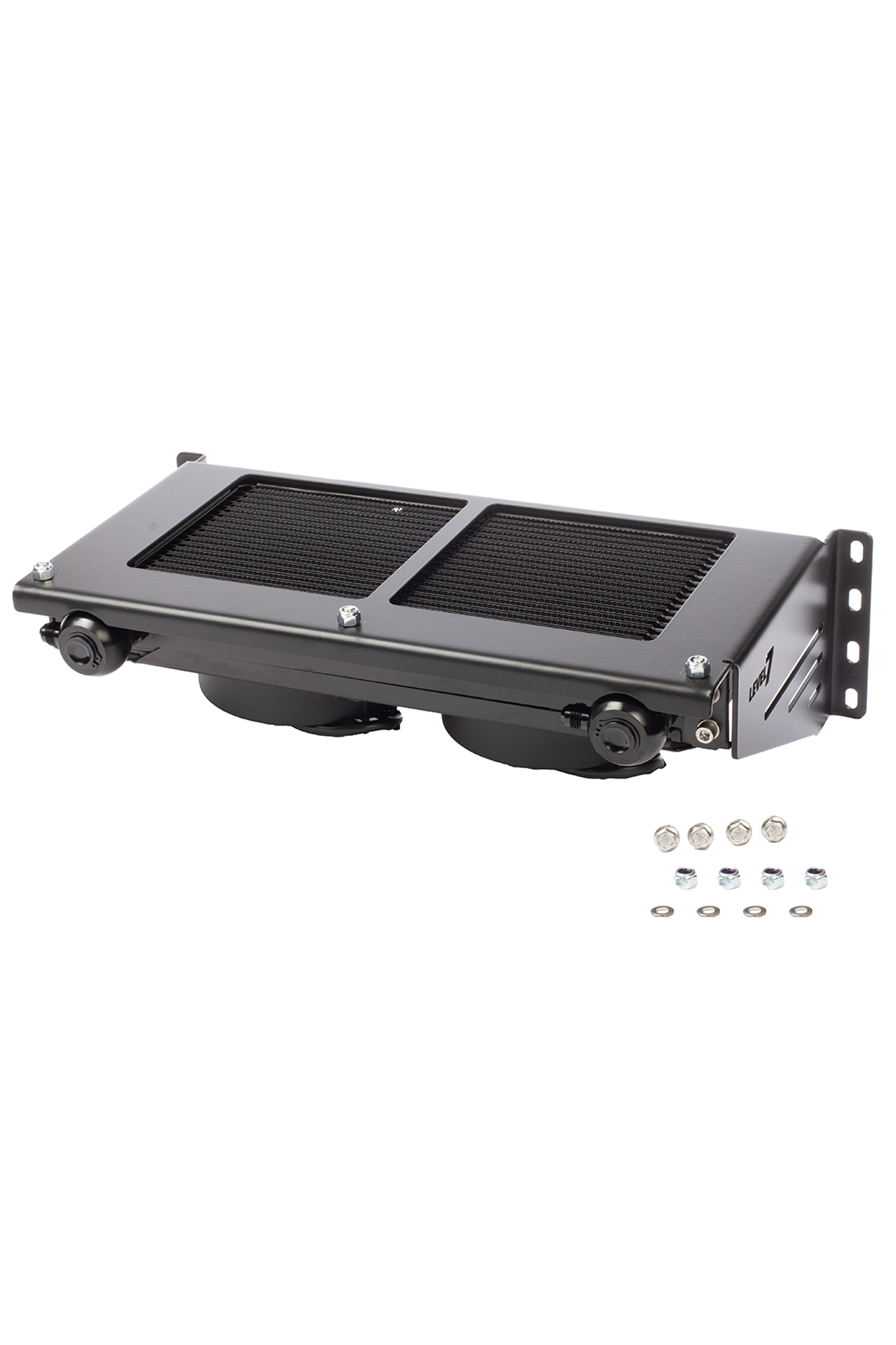 Chassis Mounted Transmission Cooler with Fans