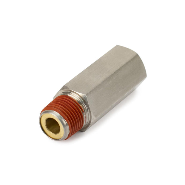 Viair Check Valve 1/4 Female NPT to 1/4 Male NPT Silver